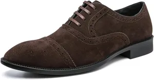 ADMLZQQ Men Wedding Shoes Fashion Classic Casual Leather Shoes Modern Business Formal Shoes Dress Shoes for Men