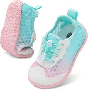 BARERUN Toddler Water Shoes Barefoot Kids Water Shoes Boys Girls Aqua Socks Quick-Dry Breathable Toddler Sandals Slip on Indoor Outdoor Walking Shoes for Beach Swim Pool