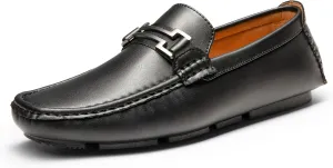 Bruno Marc Men's Driving Penny Loafers Casual Slip-on Moccasins Shoes,Size 9,Black,HUGH-01