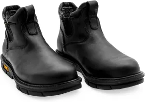 CEBU Botin Max Grip 6" Non-Slip Work Boot  Soft Toe  Lightweight Leather Ankle Boot with Slip-Resistant Sole  Oil & Acid Resistant  Men's Industrial Safety Footwear