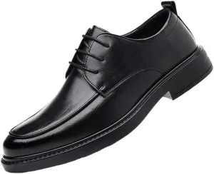 Classic Men's Leather Dress Shoes Modern Formal Lace Up Oxford Shoes for Men Fashion Wingtip Brogue Shoes(6)