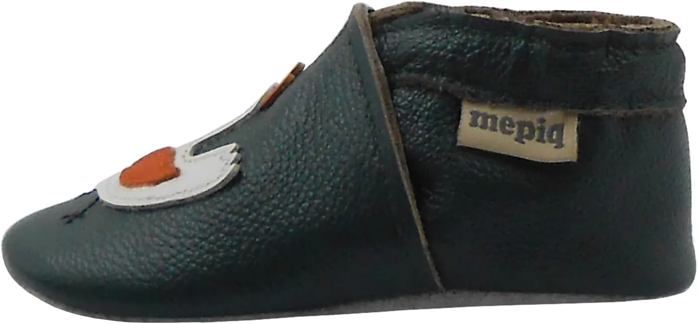 Crib shoes baby moccasins for boys girls toddler soft leather baby walking shoes slippers