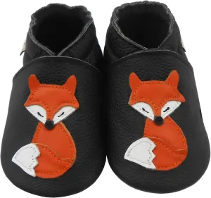 Crib shoes baby moccasins for boys girls toddler soft leather baby walking shoes slippers