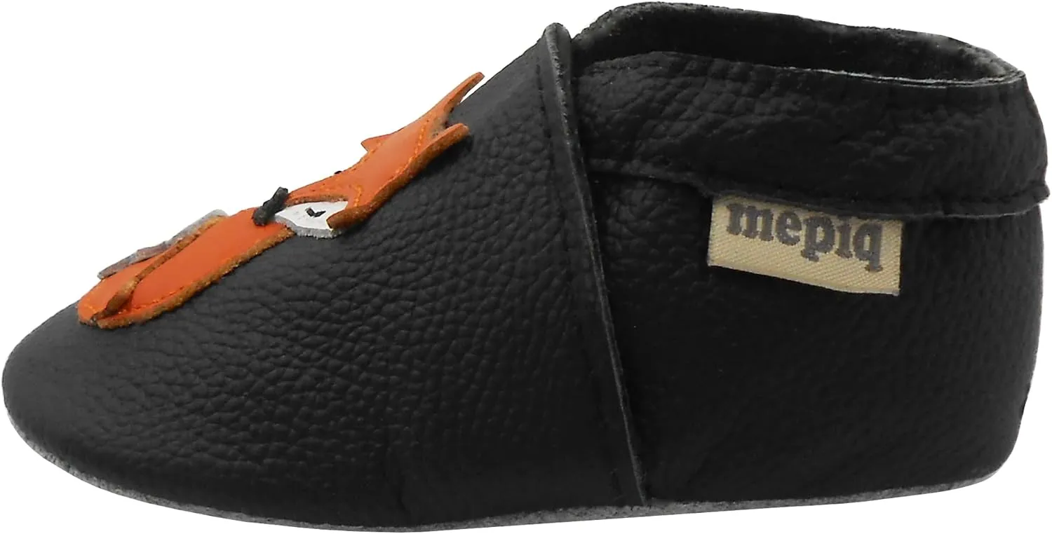Crib shoes baby moccasins for boys girls toddler soft leather baby walking shoes slippers