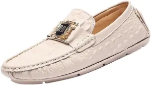Fashion Comfortable Breathable Summer Shoes for Men Causal Modern Genuine Leather Mocasines for Men's Outdoor Activities