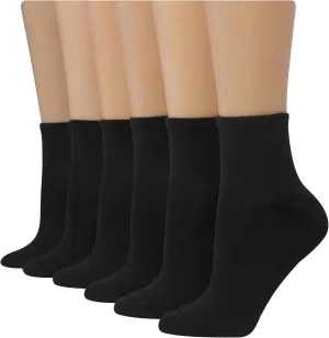 Hanes Women's 6-Pair Comfort Fit Ankle Socks