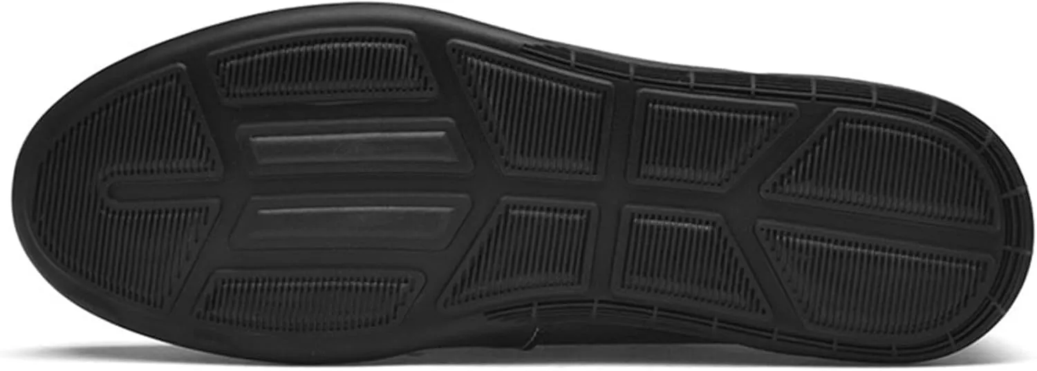 Loafers for Men Moccasins Shoes Simple Leather Flexible Anti-Slip Slip Resistant Casual Outdoor Slip-on