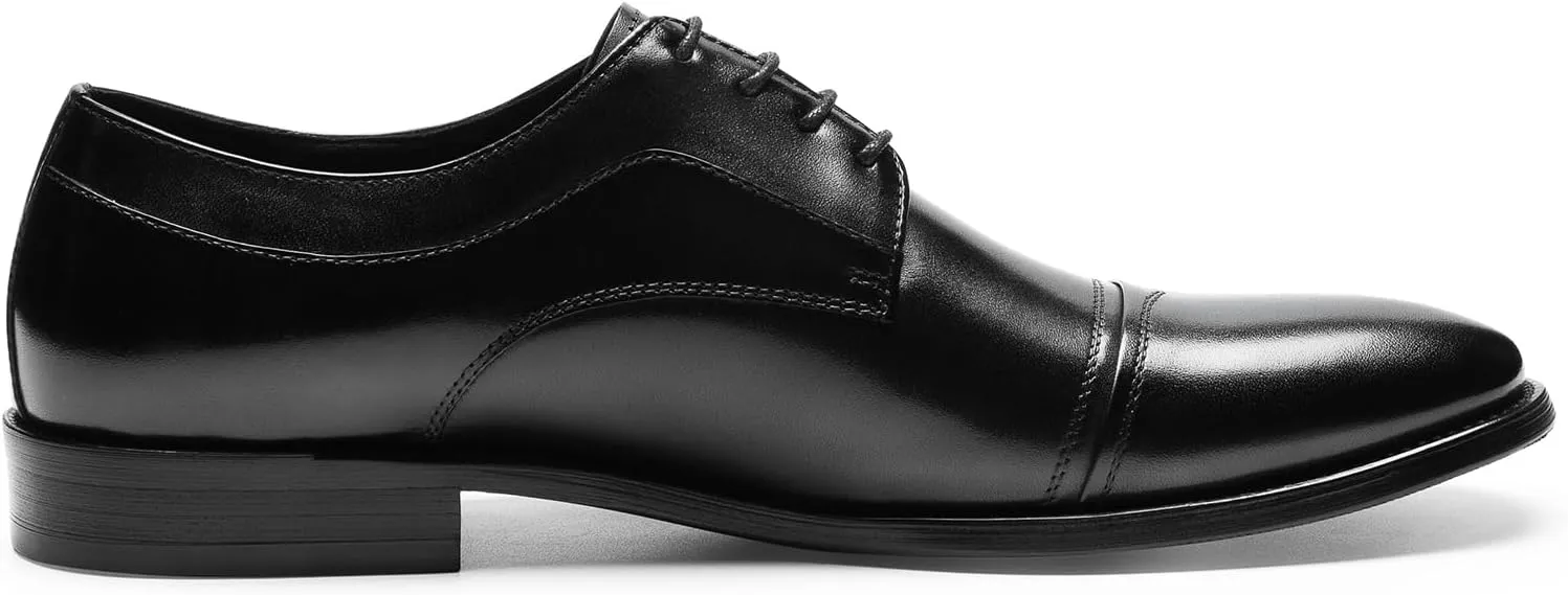 Men's Dress Shoes - Fashion Cap Toe Derby in Genuine Leather | Modern Dress Shoes