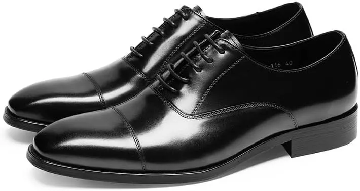 Men's Dress Shoes Men Modern Derby Tuxedo Shoes Classic Formal Business Oxfords Shoes for Men