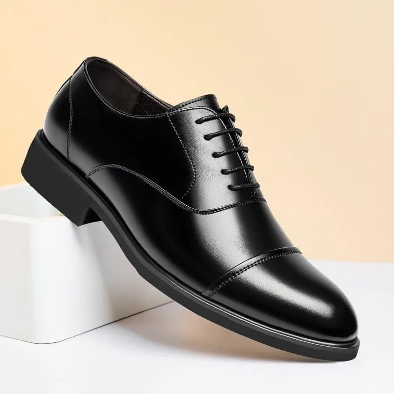 Men's Dress Shoes Modern Classic Lace-up Oxfords for Men Formal Casual Business Wedding Tuxedo Shoes