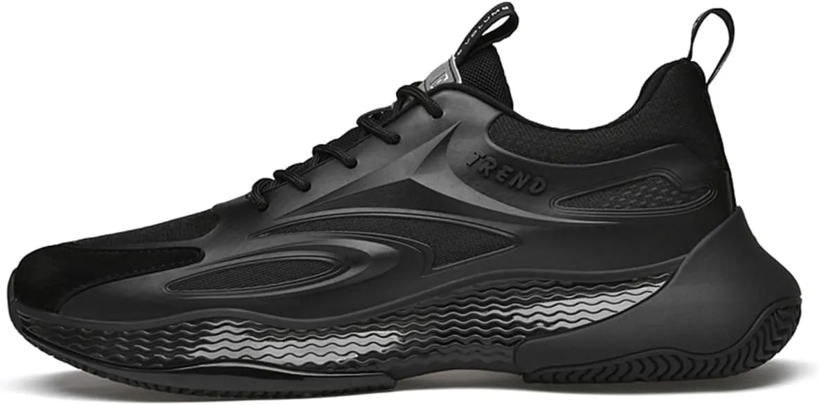 Mens Elevator Walking Shoes Lightweight Athletic Trainers Non-Slip Hidden Heel Sports Fashion Sneakers