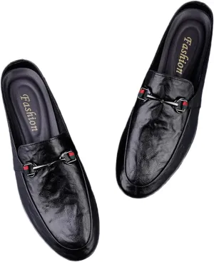 Men's Leather Casual Driving Slip-on Penny loefer Shoes