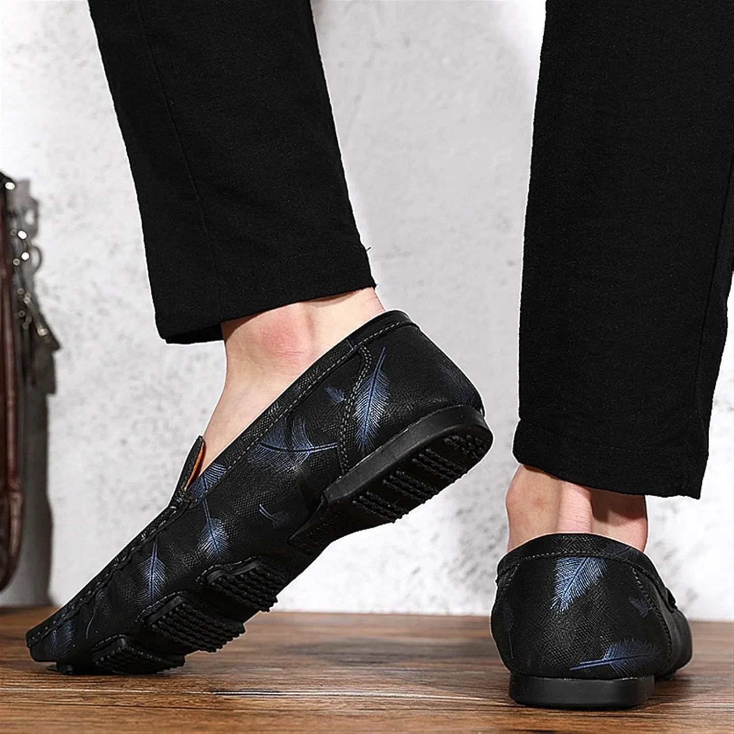 Men's Loafers Shoes Lightweight Driving Moccasins Loafers Loafers Lightweight Comfortable Slip Resistant Prom Wedding Slip-ons