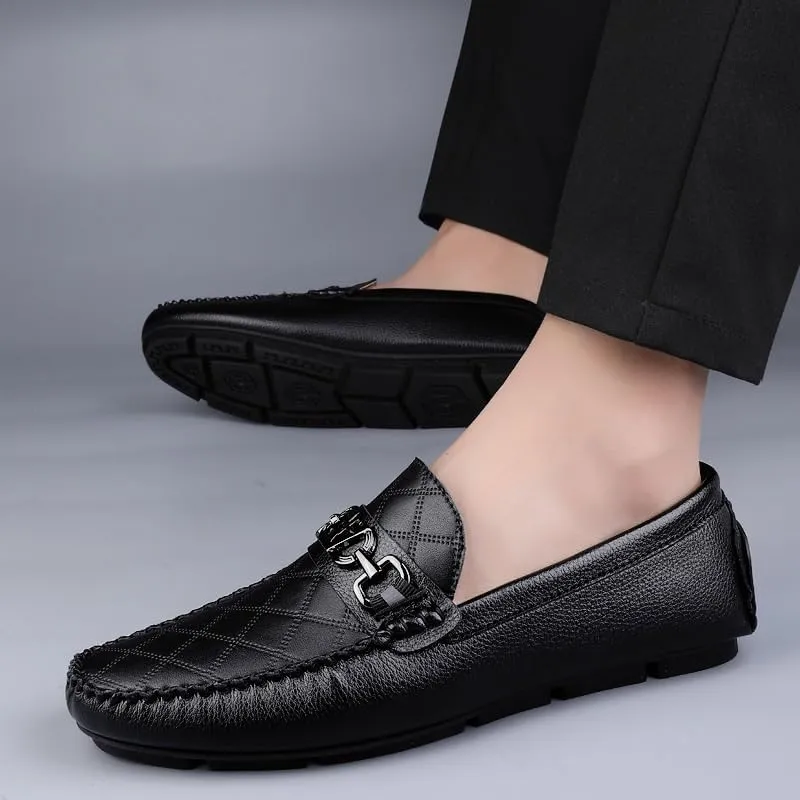 Men's Loafers Slip-On Shoes with Non-Slip Sole Mens Backless Shoes
