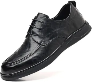 Men's Pointed-Toe Tuxedo Dress Shoes Fashion Casual Classic Formal Shoes Lightweight All-Day Comfort Soft Sole Oxfords