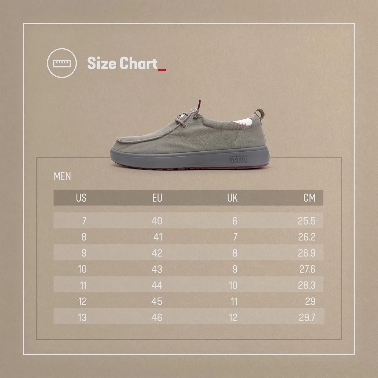 PITAS Biarritz Boat Shoes for Men | Casual Slip-On Loafers | Men’s Comfortable & Ultra Light Shoes | Tortola