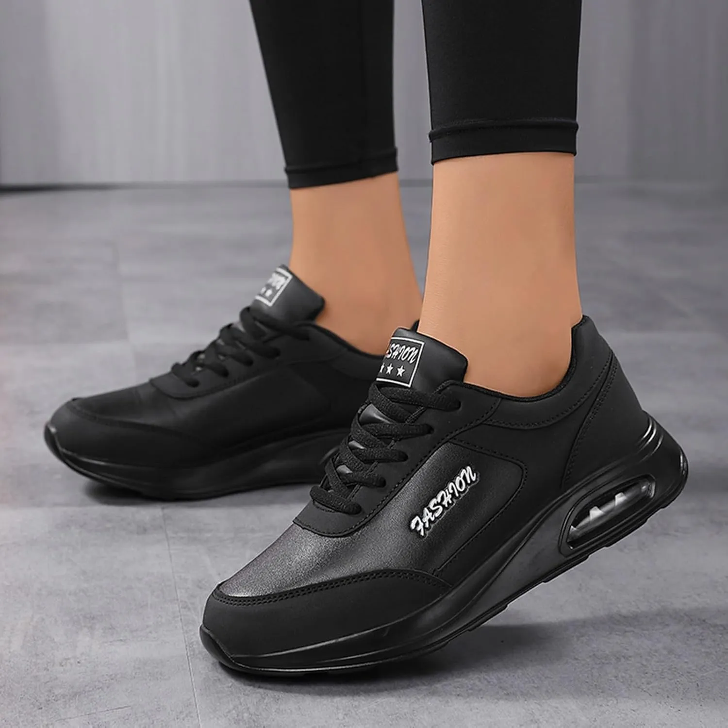Plantar Fasciitis Shoes for Women Air Cushion Orthopedic Sneakers with Arch Support Minimalist Zero Drop Shoe