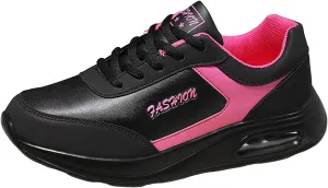 Plantar Fasciitis Shoes for Women Air Cushion Orthopedic Sneakers with Arch Support Minimalist Zero Drop Shoe