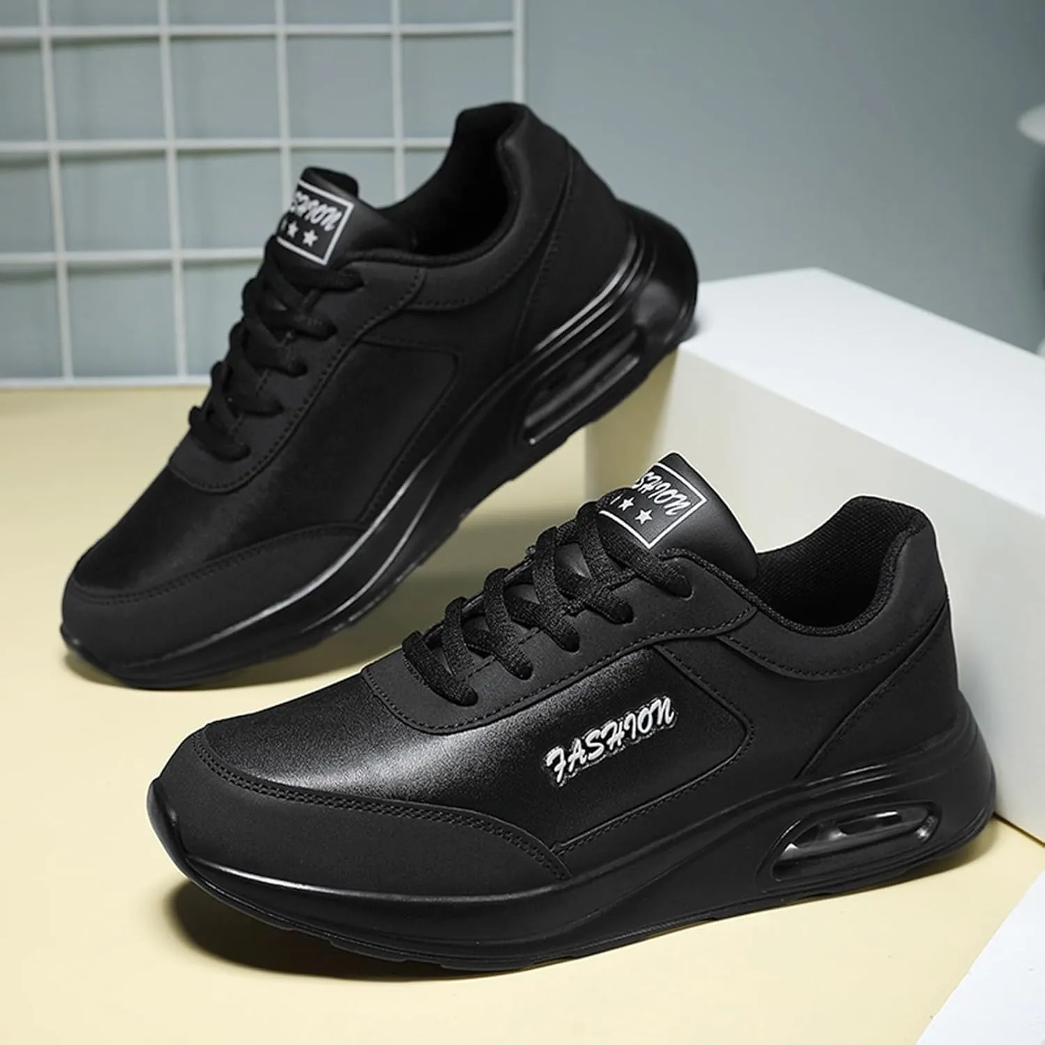 Plantar Fasciitis Shoes for Women Air Cushion Orthopedic Sneakers with Arch Support Minimalist Zero Drop Shoe