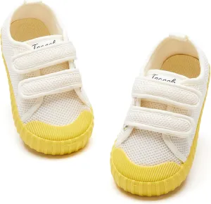 Sparkly Sneakers for Girls 3-12 Years Slip-On Comfort Fit Casual Princess Shoes