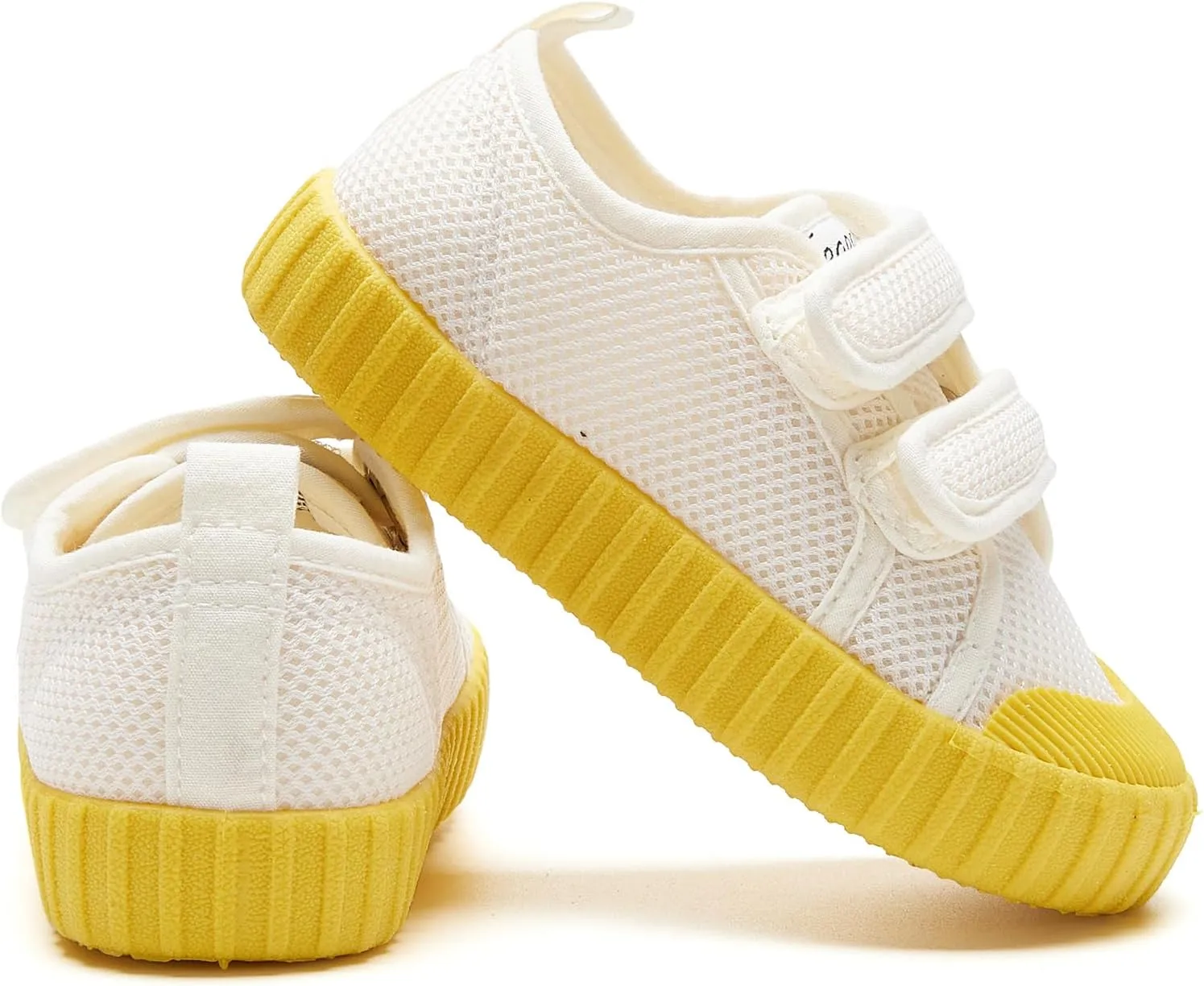 Sparkly Sneakers for Girls 3-12 Years Slip-On Comfort Fit Casual Princess Shoes
