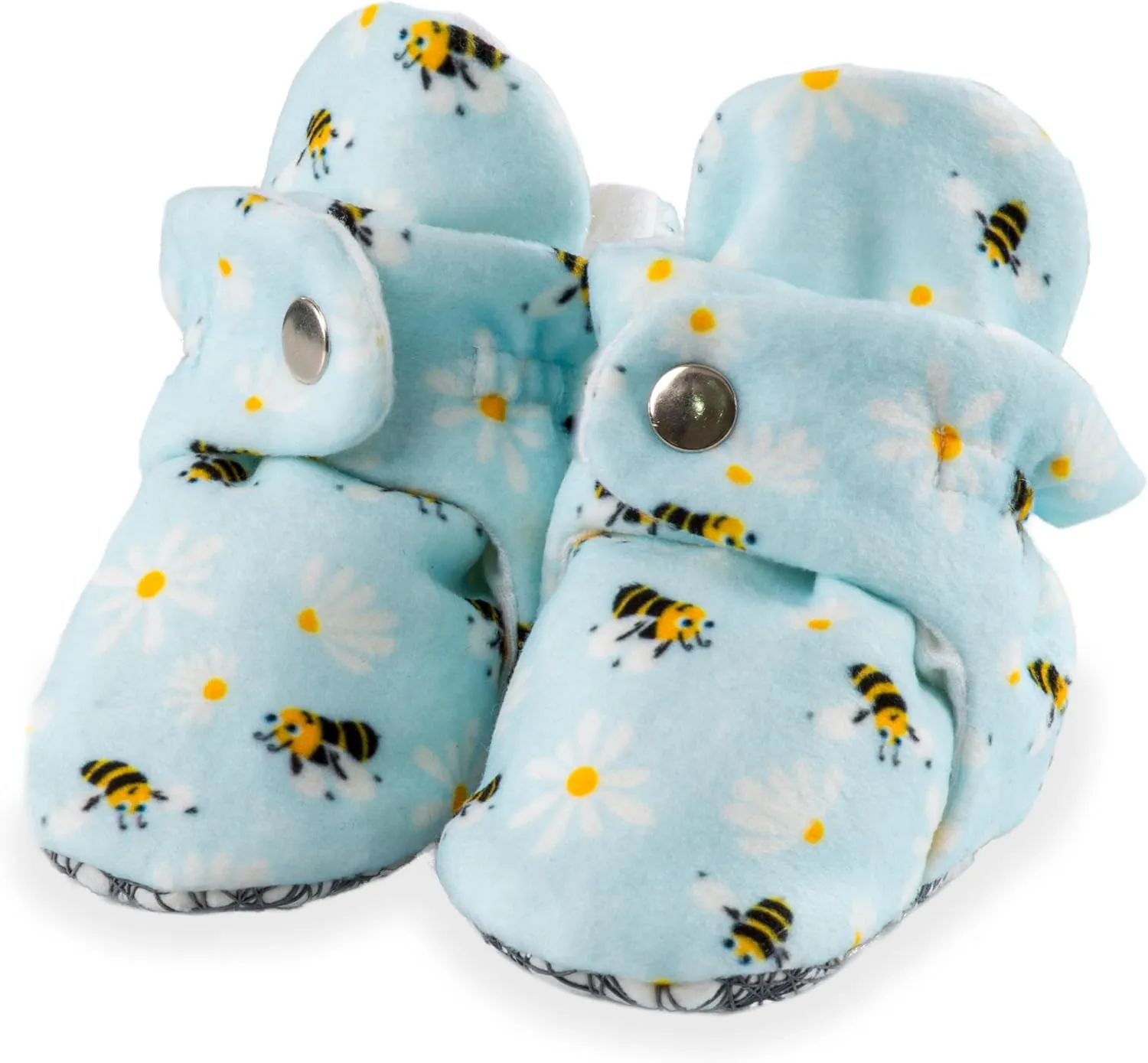 Unisex Cozy Fleece Baby Booties Cotton | Soft Sole and Non Slip