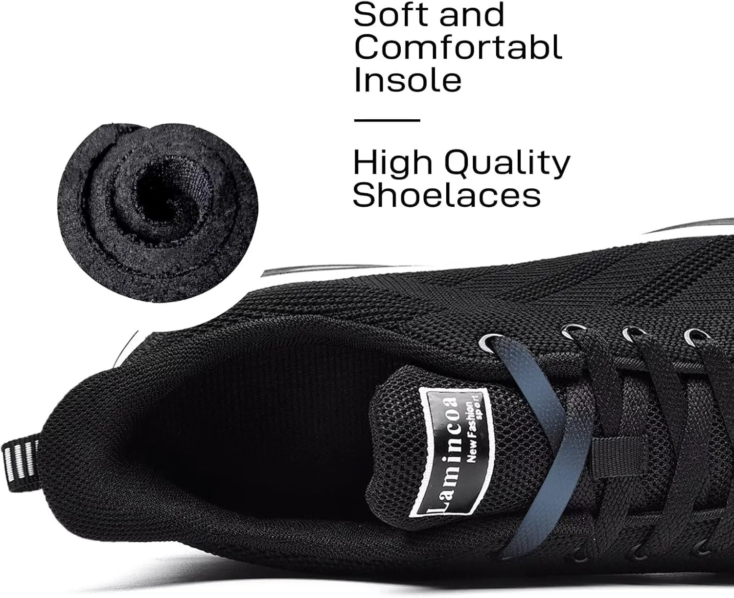 Wide Width Womens Sneakers Air Cushion Running Shoes Walking Tennis Shoes for Women