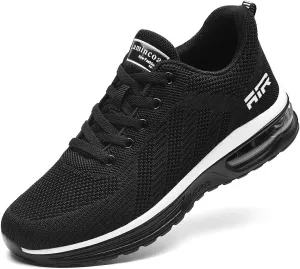 Wide Width Womens Sneakers Air Cushion Running Shoes Walking Tennis Shoes for Women