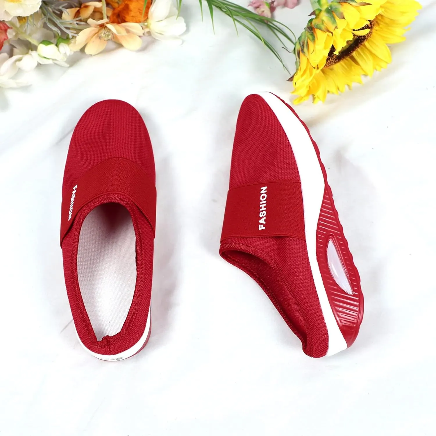Women's Slip-On Orthopedic Arch Support Backless Mens Running Shoes Loafers Slip On Shoes Casual Men's Fashion Sneakers Brown Tennis Shoe White Loafers