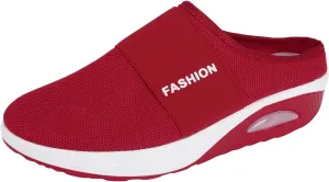 Women's Slip-On Orthopedic Arch Support Backless Mens Running Shoes Loafers Slip On Shoes Casual Men's Fashion Sneakers Brown Tennis Shoe White Loafers