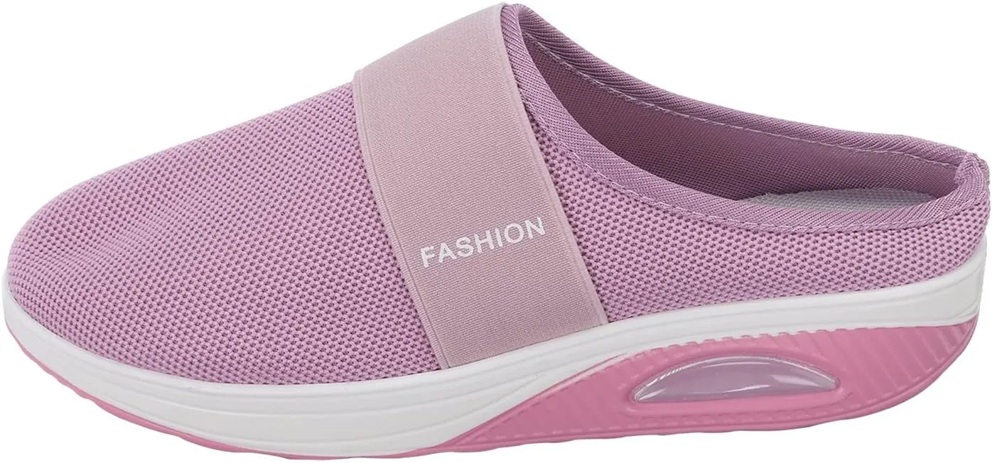 Women's Slip-On Orthopedic Arch Support Backless Mens Running Shoes Loafers Slip On Shoes Casual Men's Fashion Sneakers Brown Tennis Shoe White Loafers