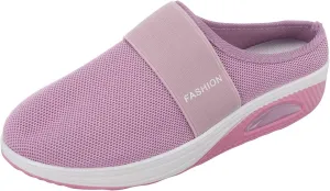 Women's Slip-On Orthopedic Arch Support Backless Mens Running Shoes Loafers Slip On Shoes Casual Men's Fashion Sneakers Brown Tennis Shoe White Loafers