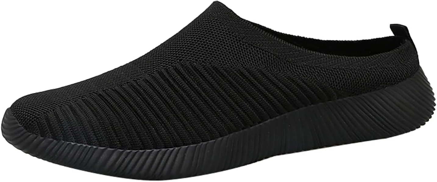 Women's Slip-On Orthopedic Arch Support Backless Tennis Shoes Men Loafers Men's Casual Dress Shoes Fashion Sneakers 2025 Steel Toe Tennis Shoe Casual Loafers