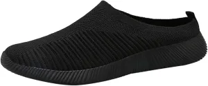 Women's Slip-On Orthopedic Arch Support Backless Tennis Shoes Men Loafers Men's Casual Dress Shoes Fashion Sneakers 2025 Steel Toe Tennis Shoe Casual Loafers