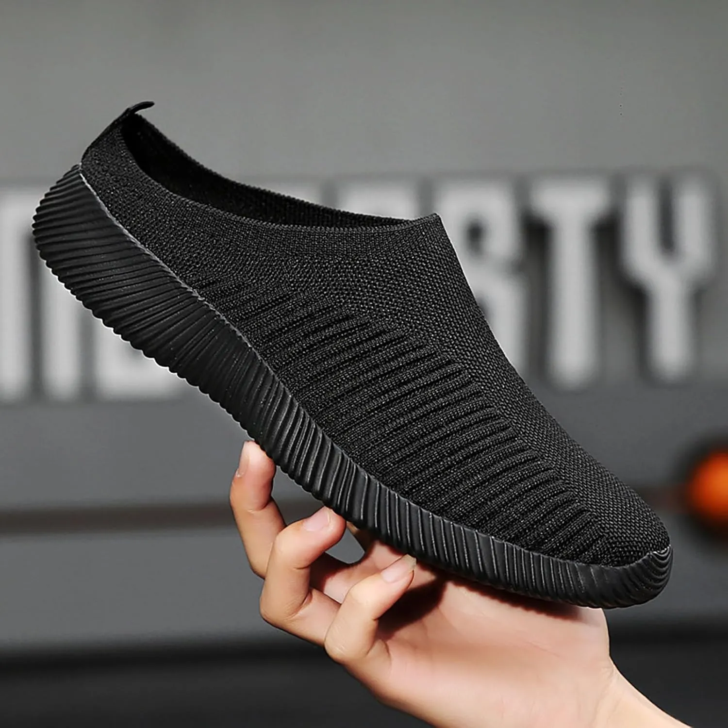 Women's Slip-On Orthopedic Arch Support Backless Tennis Shoes Men Loafers Men's Casual Dress Shoes Fashion Sneakers 2025 Steel Toe Tennis Shoe Casual Loafers