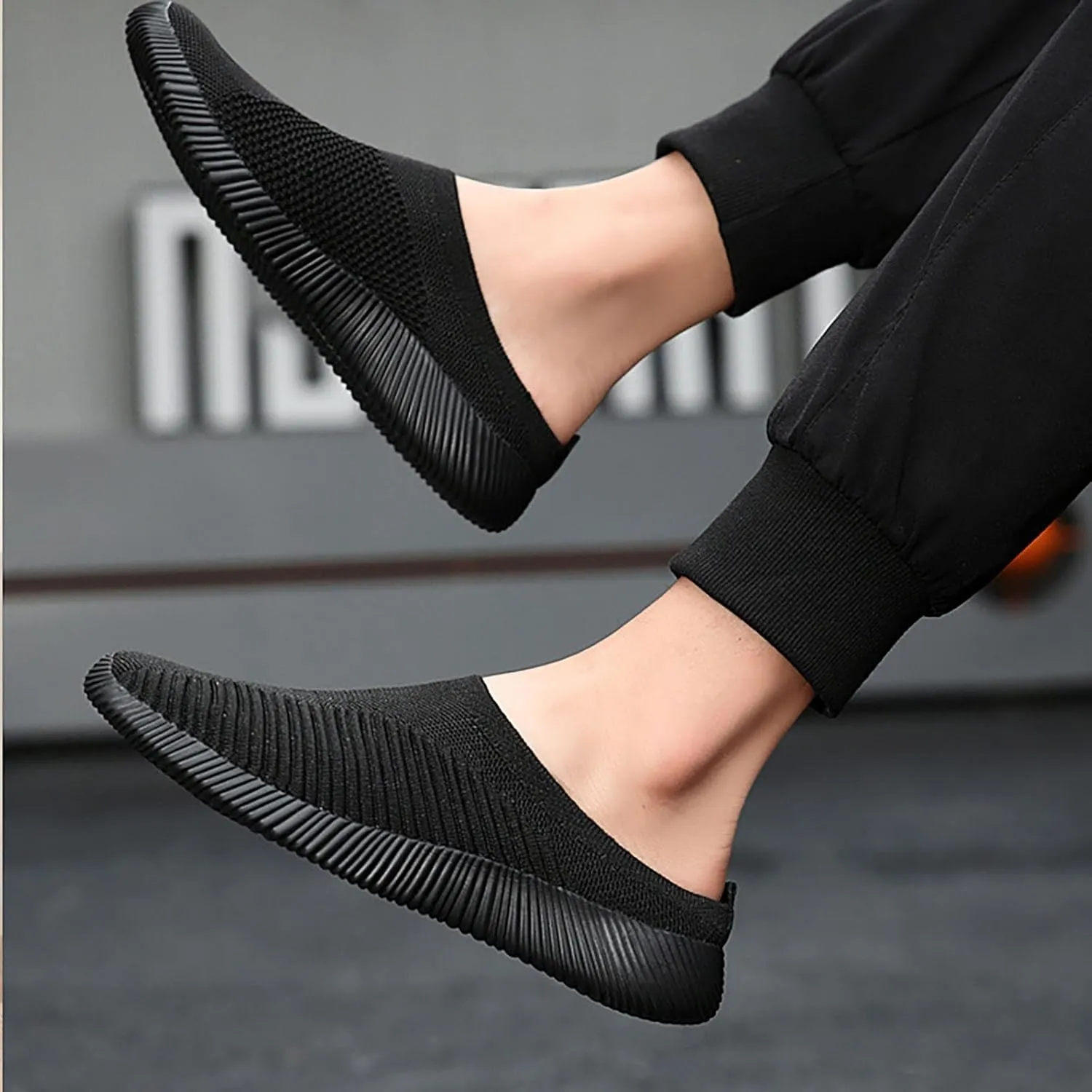 Women's Slip-On Orthopedic Arch Support Backless Tennis Shoes Men Loafers Men's Casual Dress Shoes Fashion Sneakers 2025 Steel Toe Tennis Shoe Casual Loafers