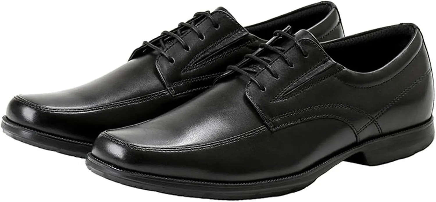 ZHOUYF Mens Dress Shoes Classic Business Formal Leather Shoes Casual Square-Toe Lace-up Oxford Shoes Fashion Modern Wedding Shoes for Men